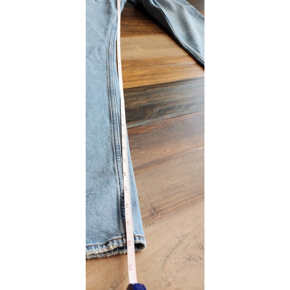 Abercrombie & F NWT The 90s Straight Ultra High Rise Jeans Sz 31/12R MSRP $100 - Picture 11 of 12